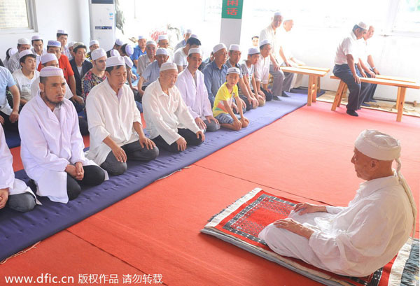 Chinese Muslims celebrate Eid al-Fitr