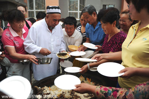 Chinese Muslims celebrate Eid al-Fitr