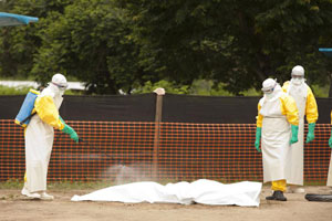 China on alert for Ebola virus