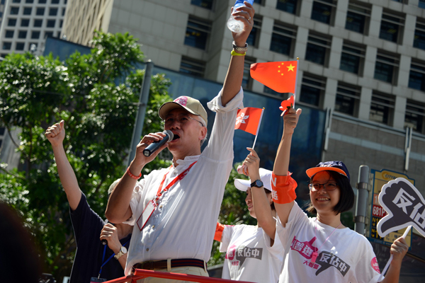 March decries 'Occupy Central'