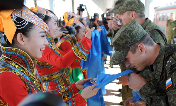 7,000 troops take part in SCO exercise