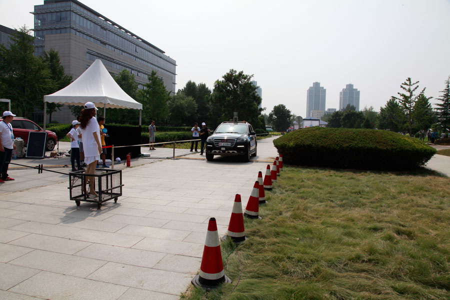 Self-driving cars rolled out in Beijing