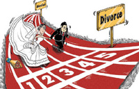 Xi'an tepid over limit on divorce sign-ups