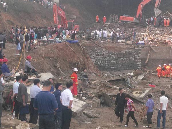 SW China landslide death toll rises to 7