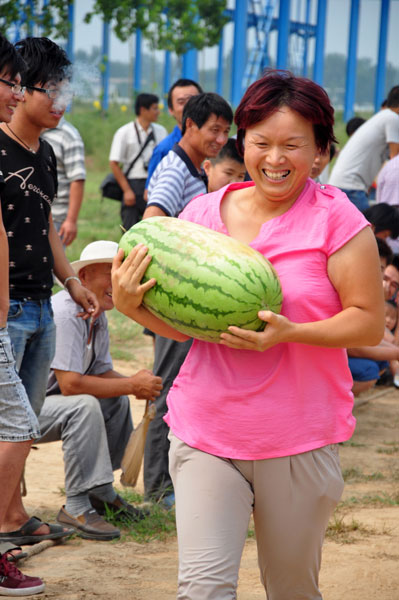 Bags of fun at village games