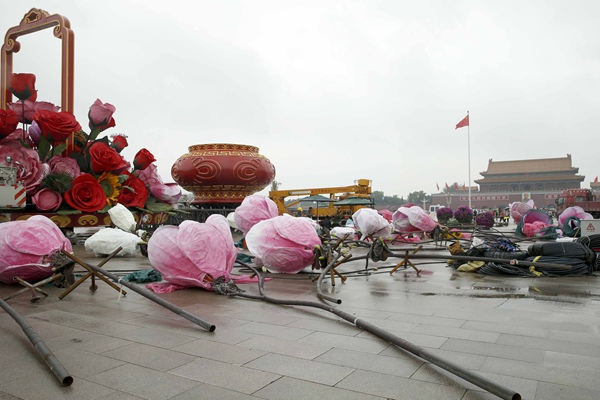 3D printing in full bloom at Tian'anmen Square