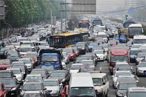 Traffic rush ahead of National Day holiday