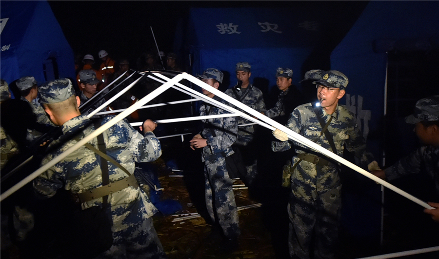 Rescue work continues in aftermath of SW China quake