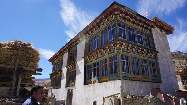 Tibet village takes new turn after roadwork