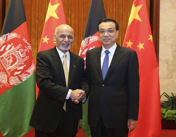 Premier: China willing to help Afghan infrastructure