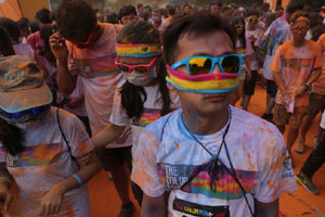 Color Run: a messy fun