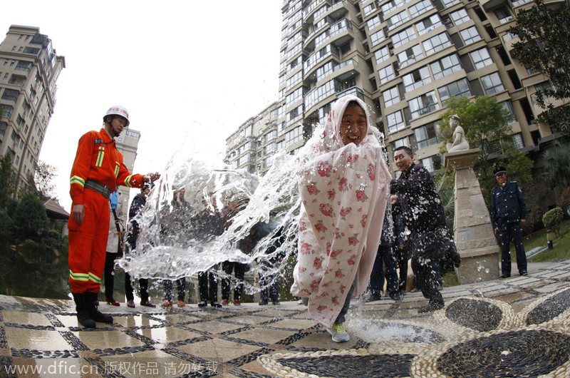 China preps for National Fire Prevention Day