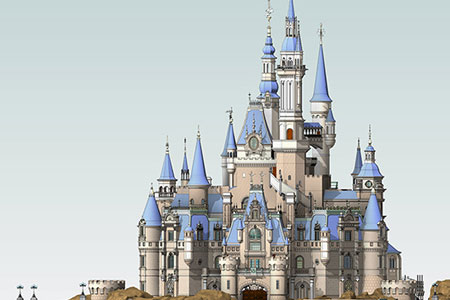 Disney reveals design of resort in Shanghai