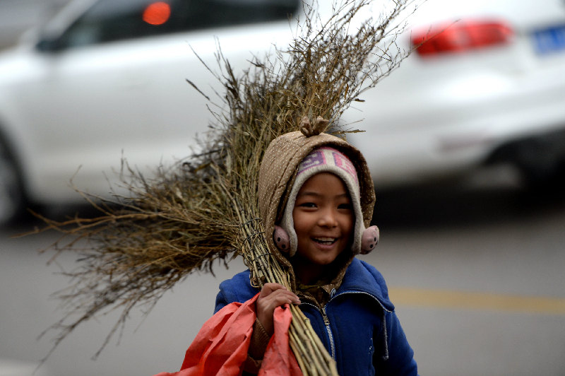 Little Liu lives the cleaner's life