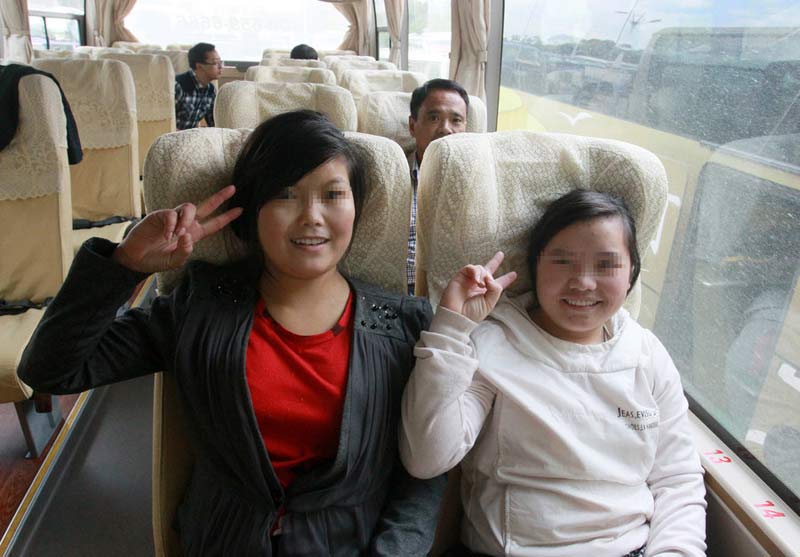Trafficked Vietnamese women return home
