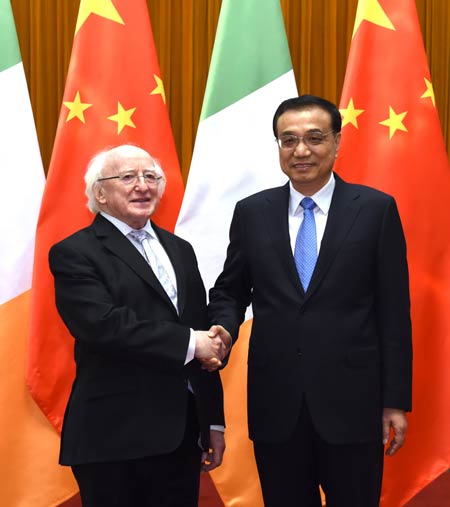 China and Ireland strengthen ties