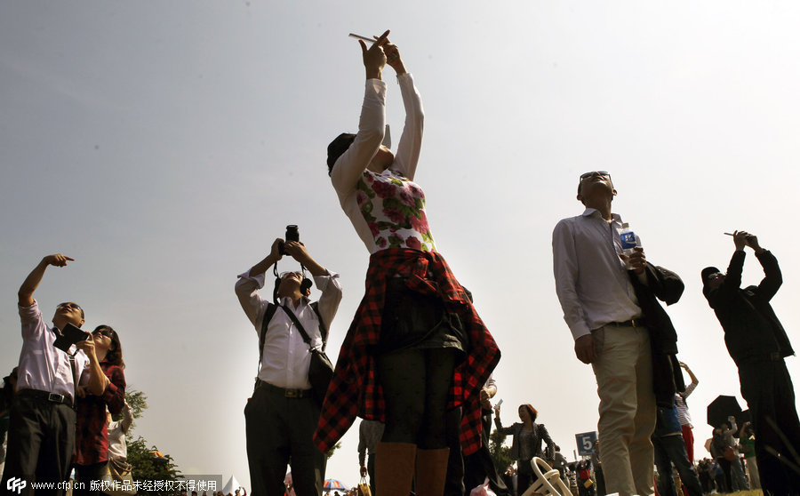 In photos: Group watching