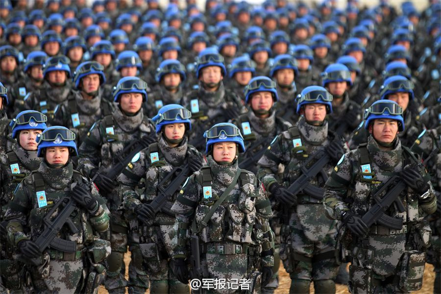 Image result for Chinese UN Peace Keepers