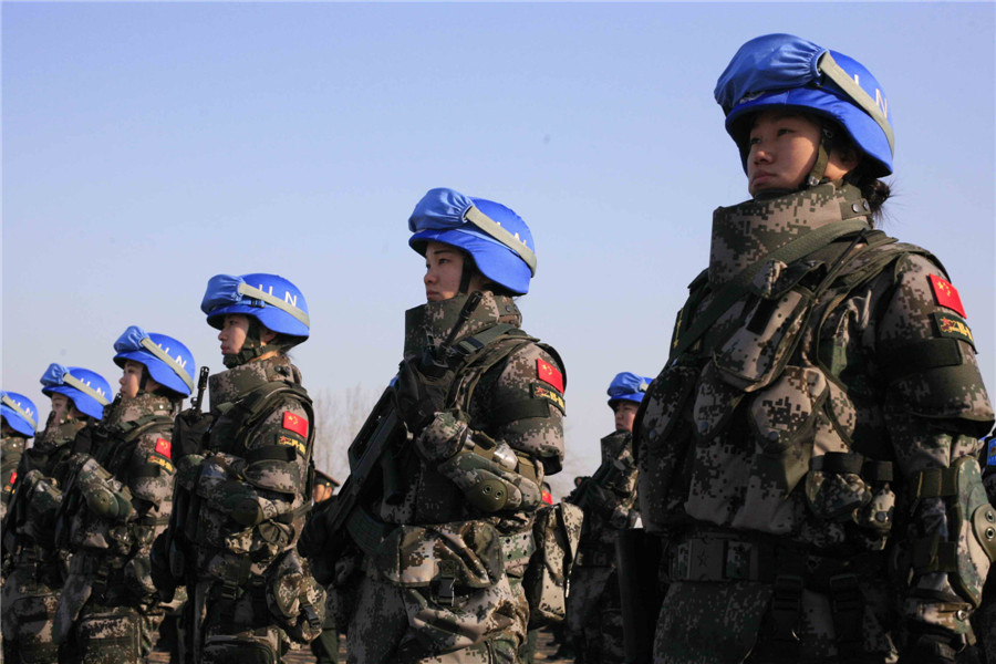 China to send first infantry battalion for UN peacekeeping