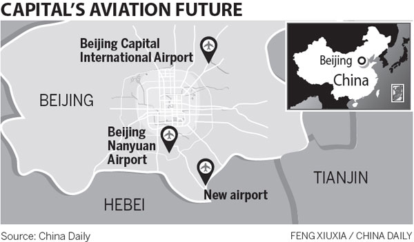 Beijing wins central approval for new international airport
