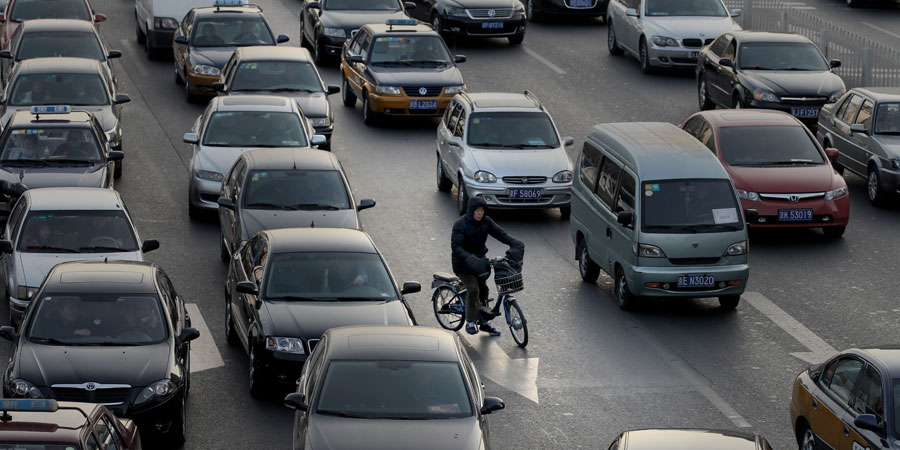 Traffic woes in Beijing