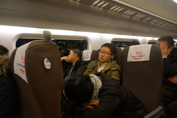 Intercity train connects Beijing and 'city of beds'
