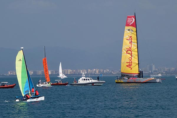 Chinese make Volvo Ocean Race history to take overall lead