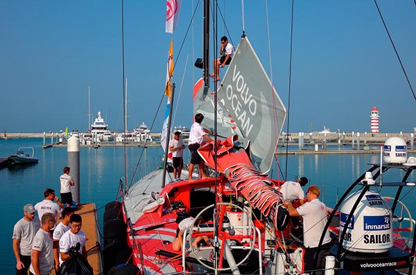 Chinese make Volvo Ocean Race history to take overall lead