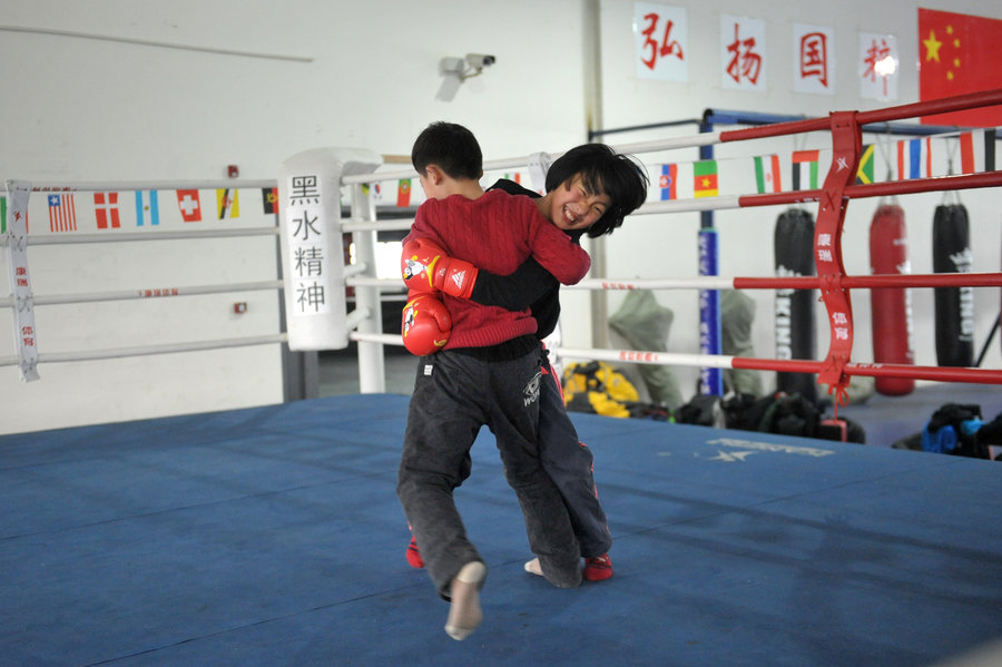 Boxing club makes men out of boys