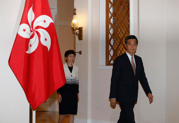 Central government won't tighten policy toward HK