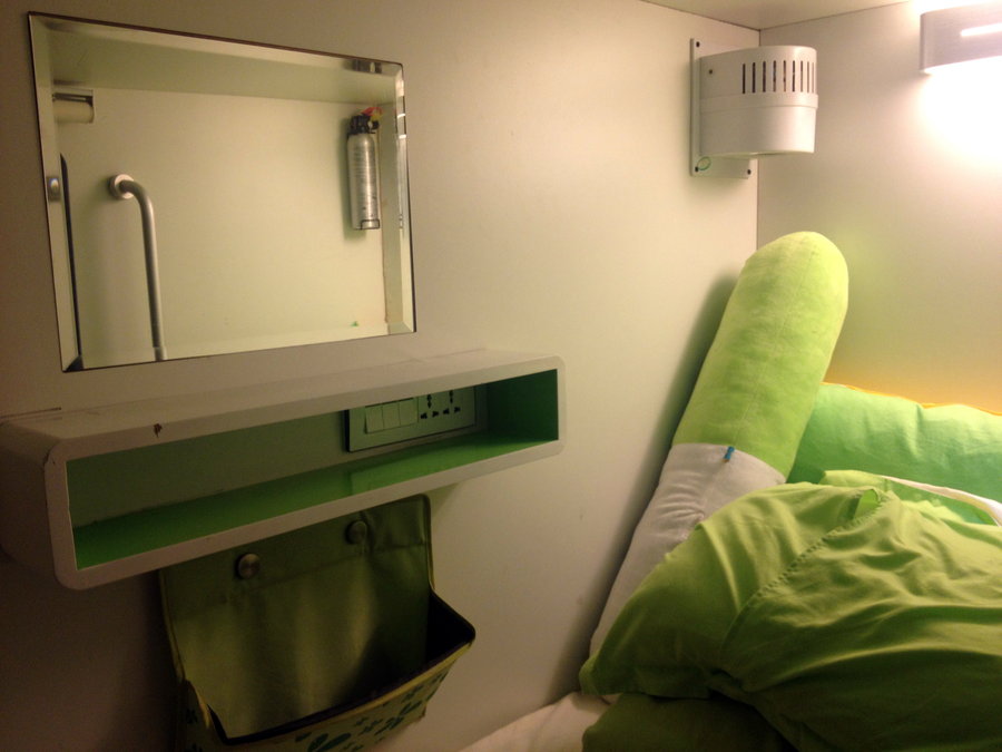 Claustrophobics beware: Beijing's capsule apartment