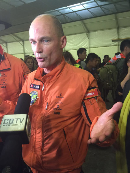 First round-world solar flight stops in China[2]- C