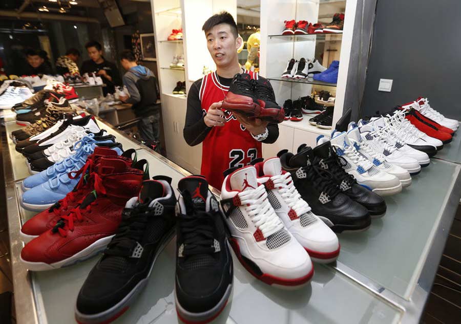 Jordan super fan shows off collection