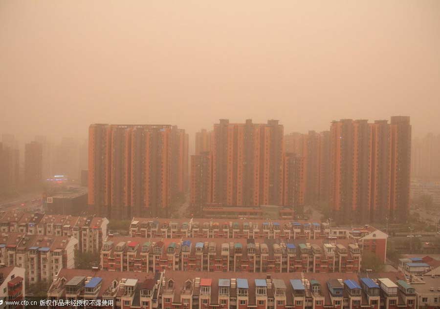 Beijing blasted by strongest sandstorm in 13 years