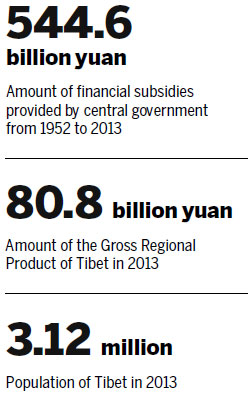 Tibet path of development on right track, analysts find