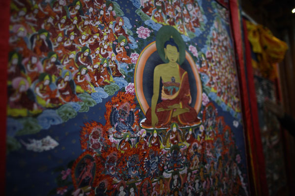 Protecting the Tibetan art of creating thangka