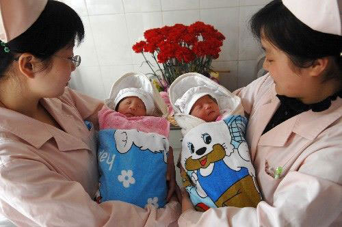 China to control sex ratio of newborns