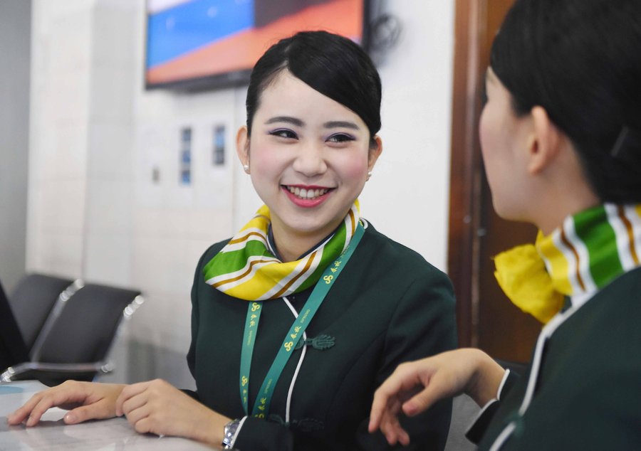 Taiwan flight attendants find new route