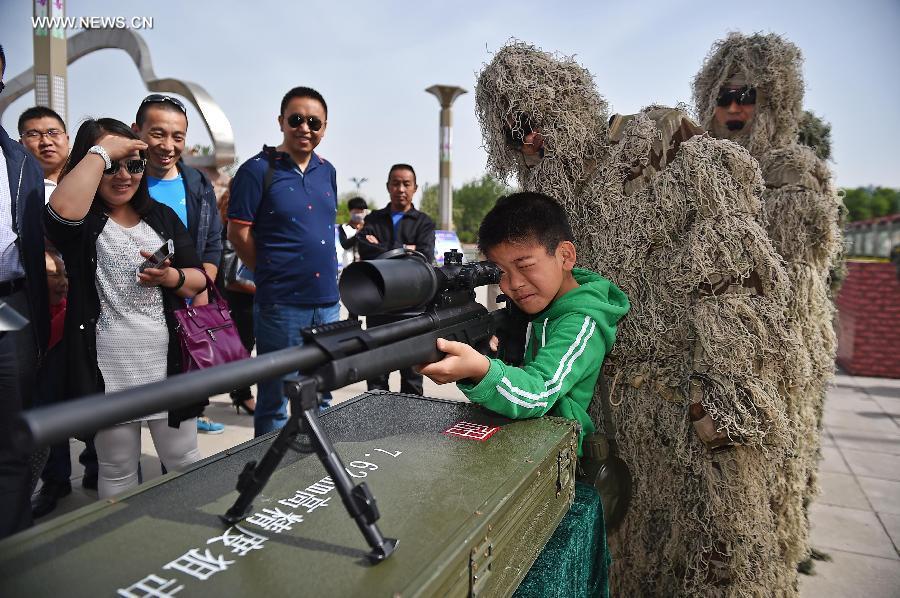 Anti-terror equipment display event in Yinchuan