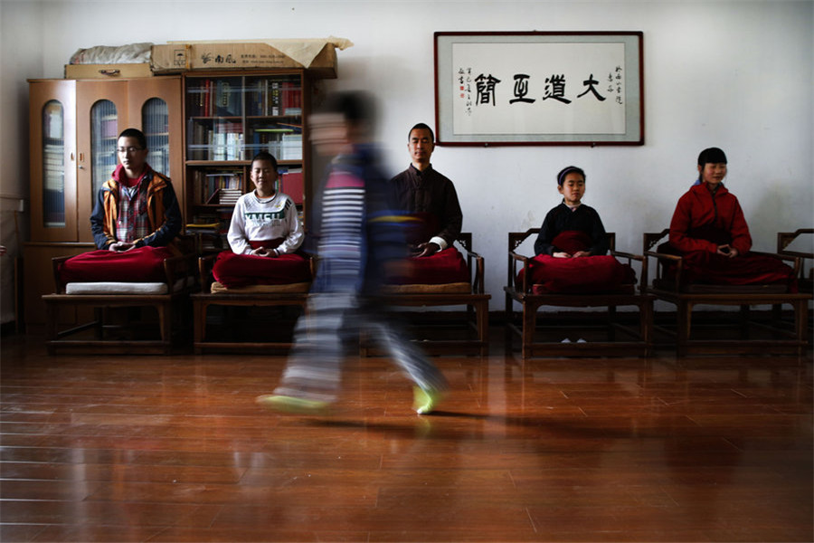 Classical private school in Qinling Mountain