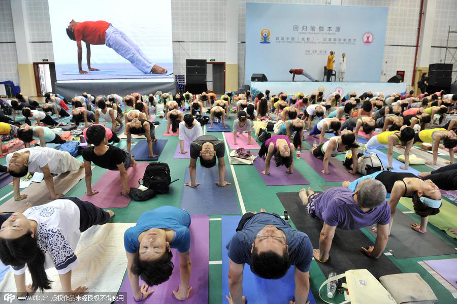 Fans welcome upcoming International Day of Yoga