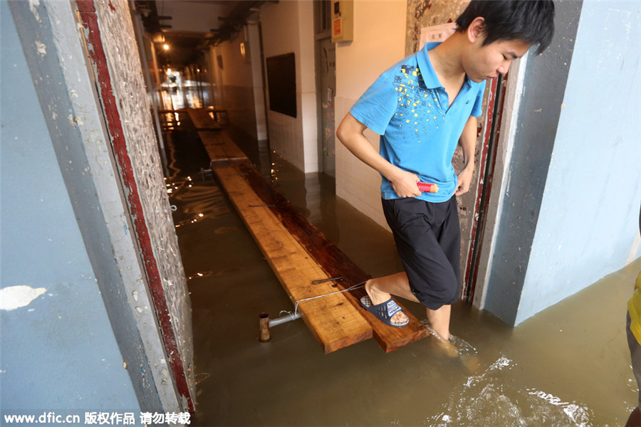 East China floods disrupt life