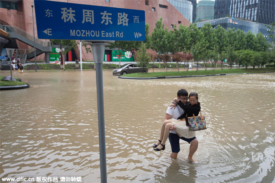 East China floods disrupt life