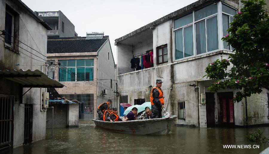 East China floods disrupt life