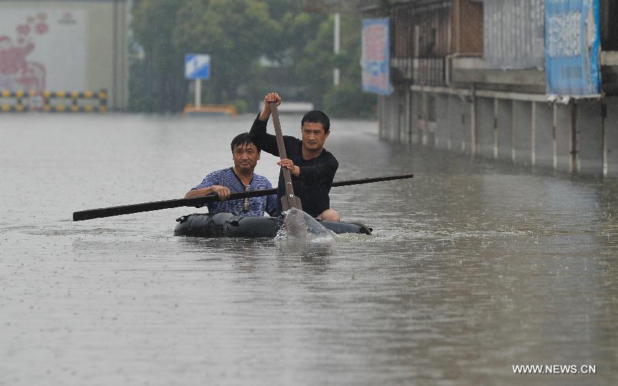 East China floods disrupt life