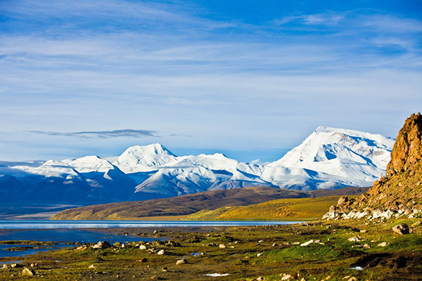 Nine holy lakes in Tibet