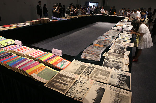 Records on Japan's aggression donated