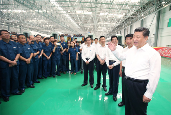 Xi stresses status of SOEs in national development