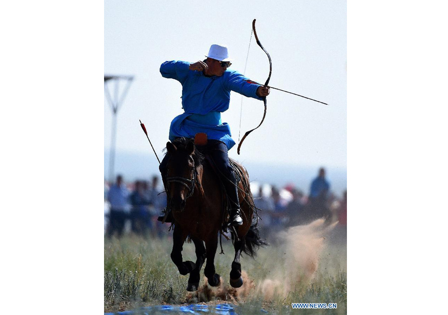 Nadam fair held to celebrate harvest in China's Inner Mongolia