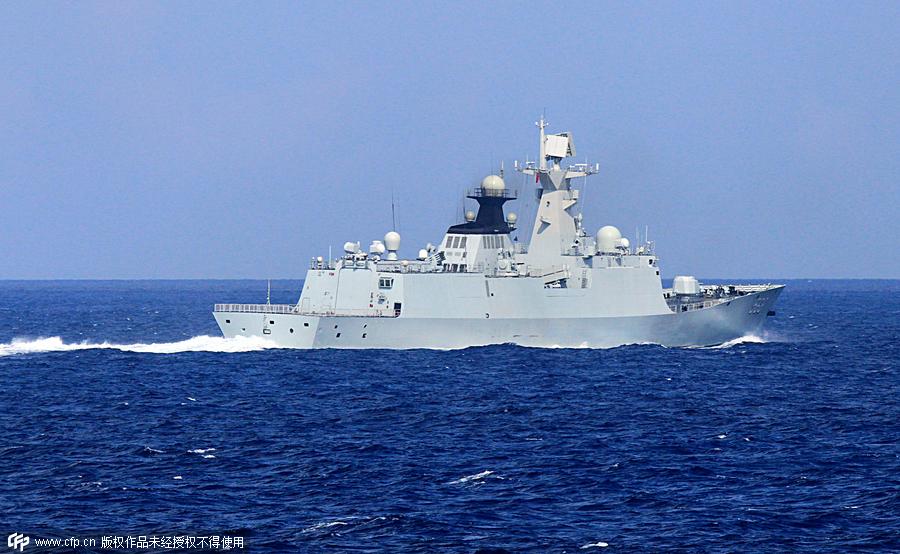 Chinese navy conducts drill in South China Sea